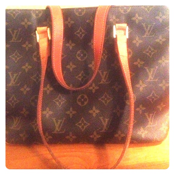 Authentic Louis Vuitton Cabas Piano GM Monogram Tote - Verified– Classic Brown - Picture 3 of 14